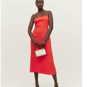 New with tags Reformation Dover Dress in Hot Day | Size 10